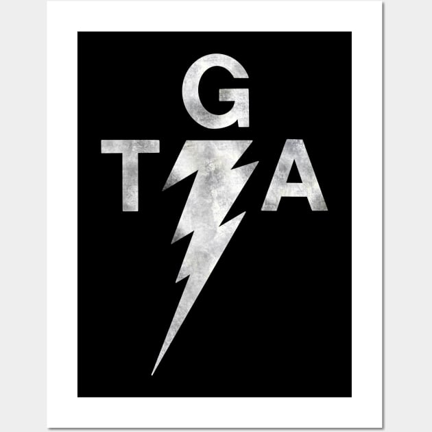 TGA // The Gaslight Wall Art by KnockDown